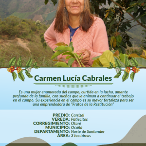 Café Don Antón - Mujeres Caficulturas - Carmen Lucía Cabrales
